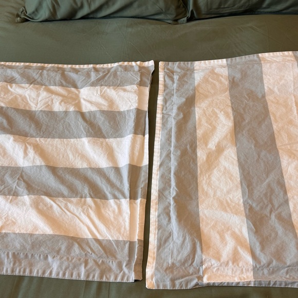 Striped pottery barn Euro Sham - Picture 3 of 5